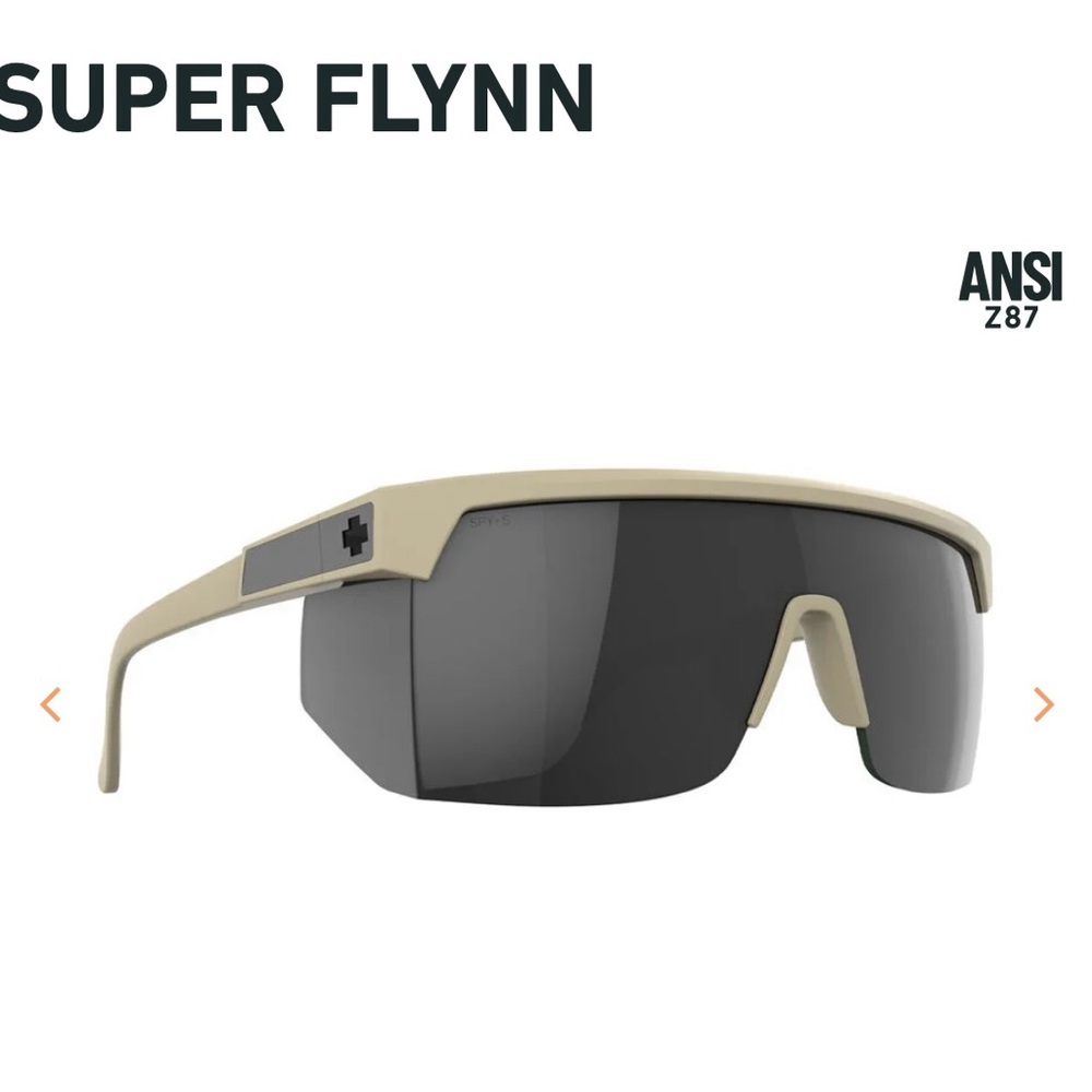 Spy Optic Super Flynn Sunglasses with Black Lenses
